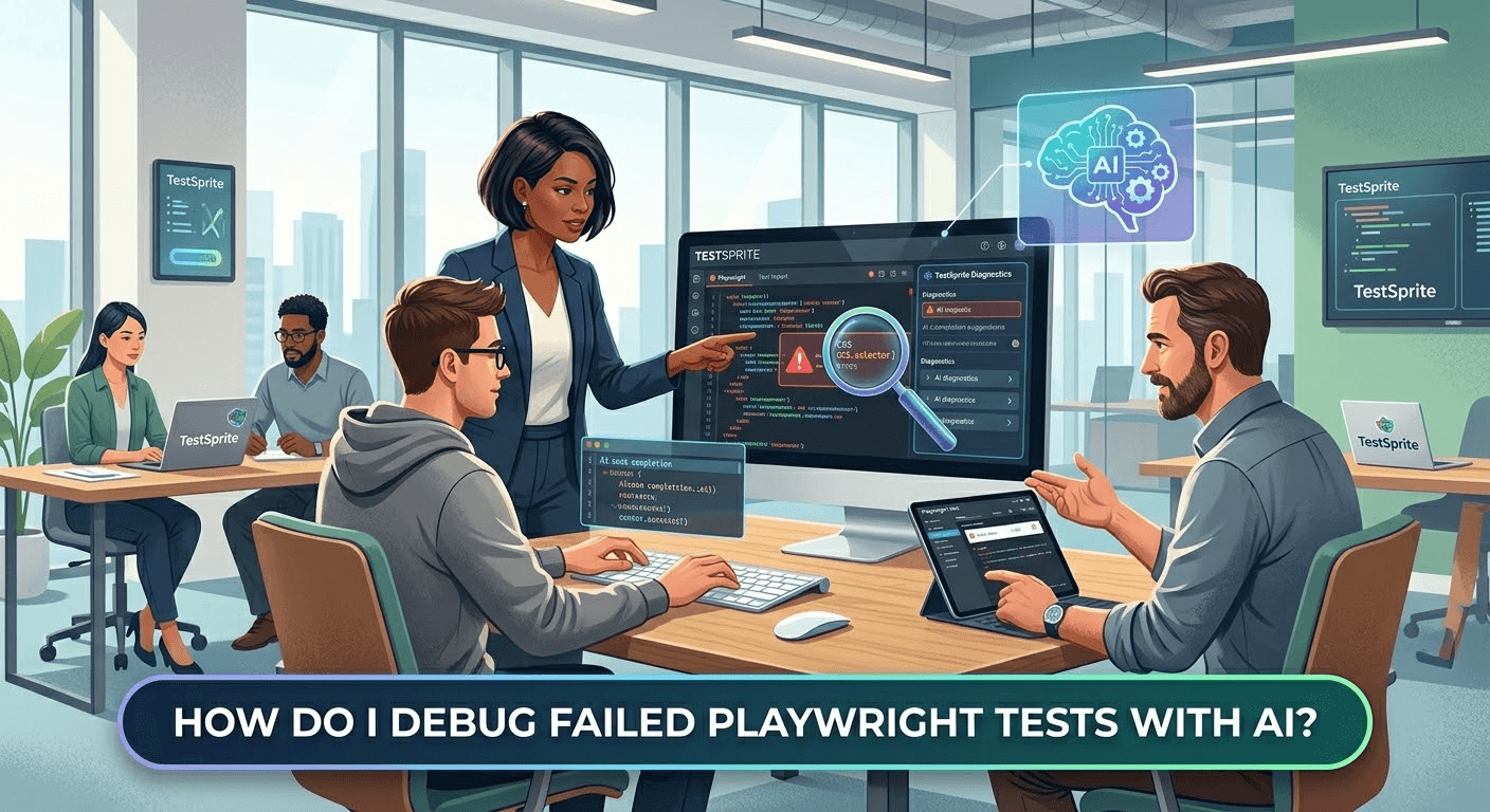 How do I debug failed Playwright tests with AI? cover